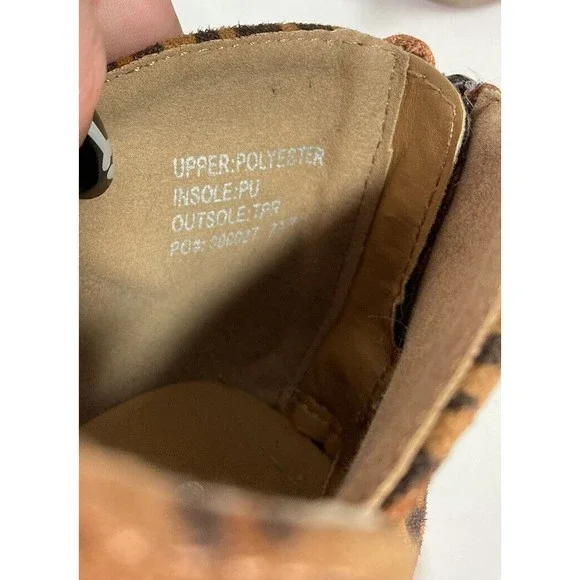 Ankle Boot Womens Leopard Journey Collection Footwear Livvy Size 8 - Picture 9 of 11